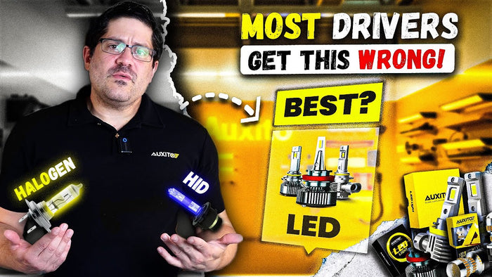 Car Headlight Color Temperature Guide: Halogen vs HID vs LED