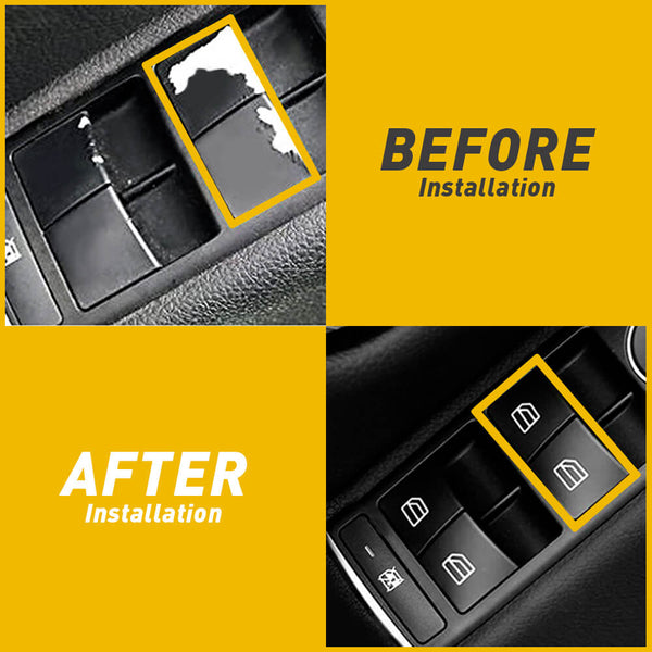 2PCS Master Window Switch Button Cover Cap For Mercedes-Benz  X164,W164,W251 etc.