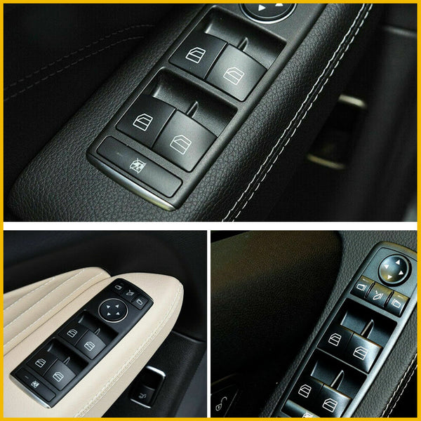 2PCS Master Window Switch Button Cover Cap For Mercedes-Benz  X164,W164,W251 etc.