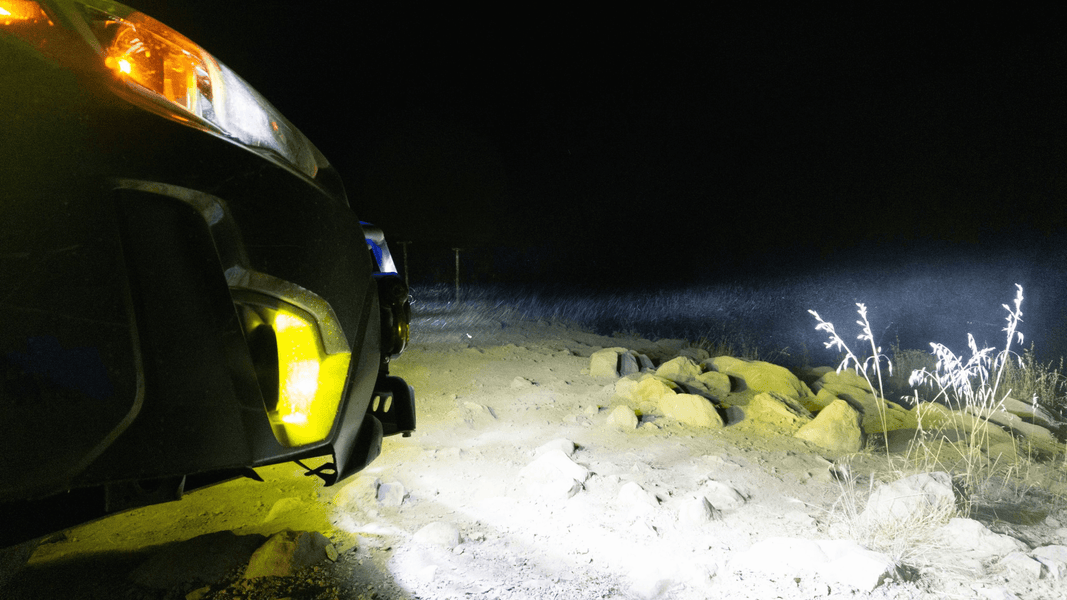 7in 24000LM 240W Round Spot Flood Light Pod Off Road Fog Driving Roof Bar Bumper for Jeep Pickup SUV Truck Hunters with DT Connector Kit