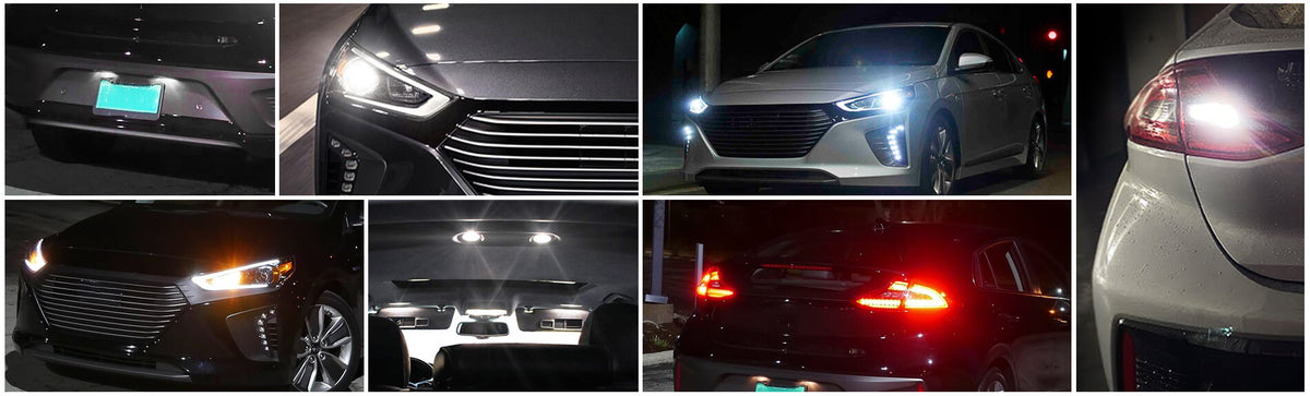 2017-2020 Hyundai Ioniq Bulb Size