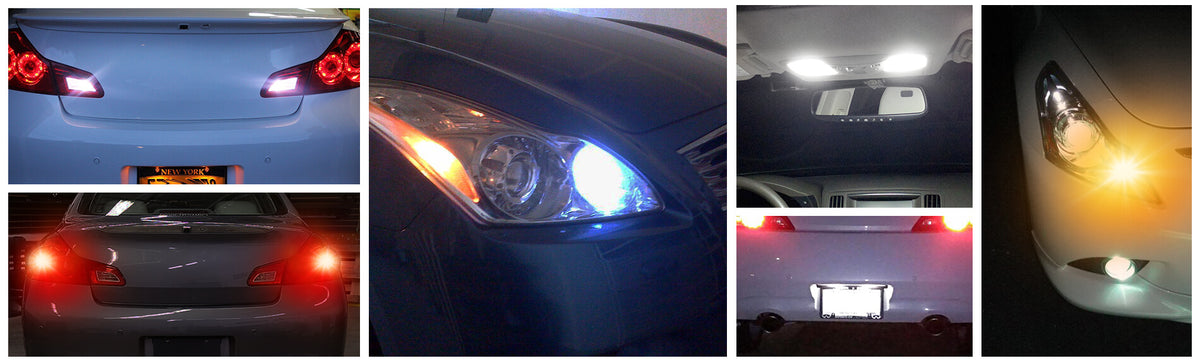 INFINITI G37 LED Bulbs