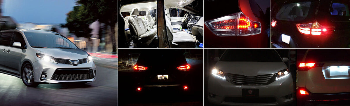 TOYOTA SIENNA LED Bulbs