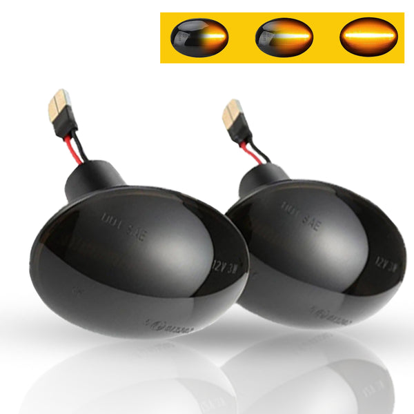 Amber LED Side Marker Light for Mini Cooper R56 Hatch 2006-2013 & R55 Clubman 2007-2014