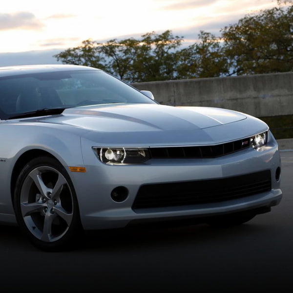 Amber LED Side Marker Light Reflector for Chevrolet Camaro 2010-2015, Front Bumper