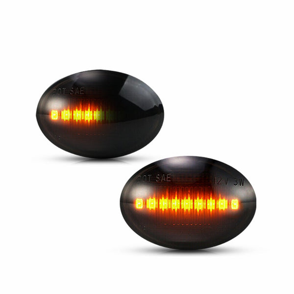 Amber Sequential LED Side Marker Light for Maserati GranTurismo 2007-2019, Front