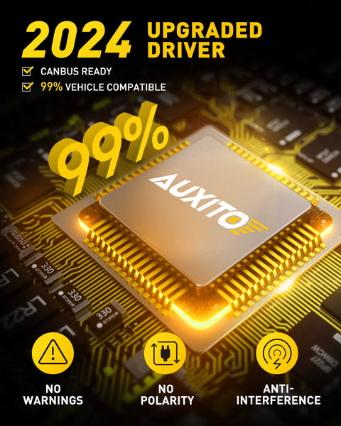 AUXITO 881 LED Bulb 3600LM 6500K Fog Light Bulb, GF Series