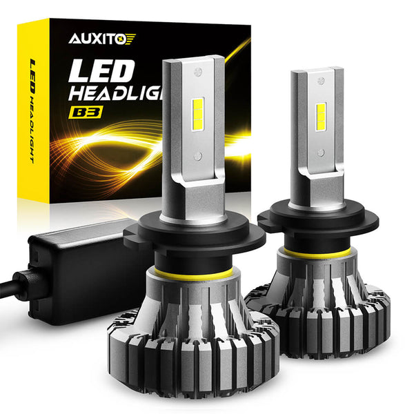 AUXITO B7 Series H7 LED Headlight Bulbs, Fanless