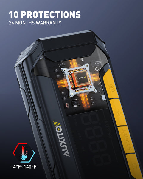 AUXITO J503 Portable 6000A Jump Starter 12V Battery Jump Box for Car & Truck