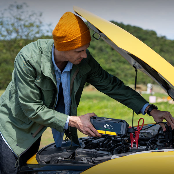 AUXITO J503 Portable 6000A Jump Starter 12V Battery Jump Box for Car & Truck