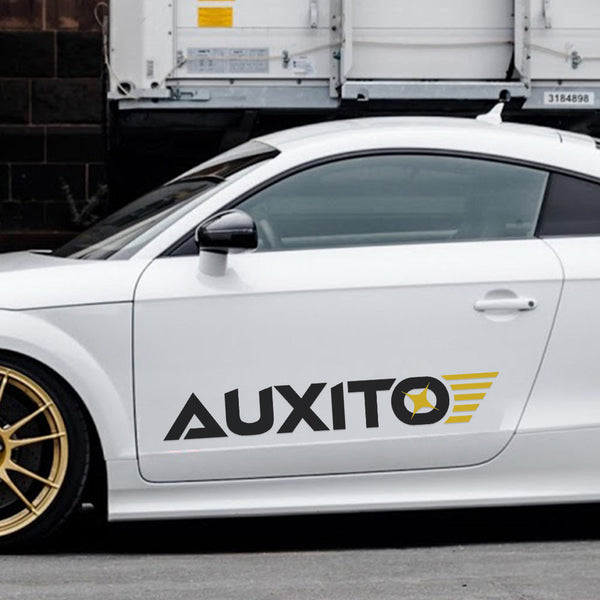 AUXITO Logo Sticker Decals Pack - Sizes: 7.08 in and 23.62 in