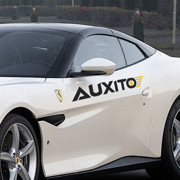 AUXITO Logo Sticker Decals Pack - Sizes: 7.08 in and 23.62 in
