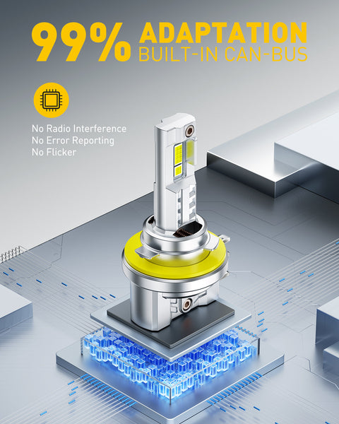 AUXITO M6 Series H15 LED Daytime Running Light Bulb