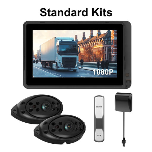 AUXITO Progressive Safe System DVS Kit 2024 for HGVs Safety Permit - Rapid 0.2s Detection