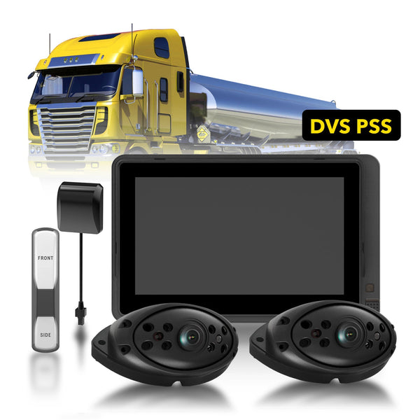 AUXITO Progressive Safe System DVS Kit 2024 for HGVs Safety Permit - Rapid 0.2s Detection