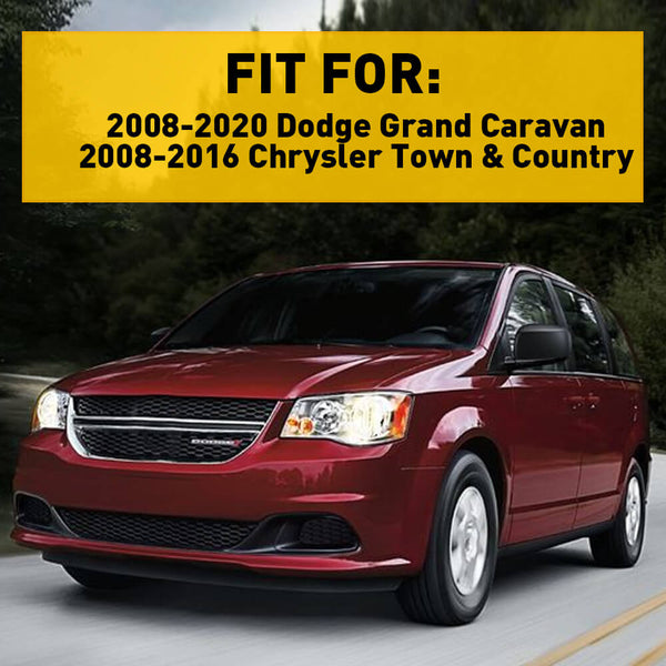 B Pillar Door Pillar Trim For 2008-2020 Dodge Grand Caravan, 2008-2016 Chrysler Town & Country