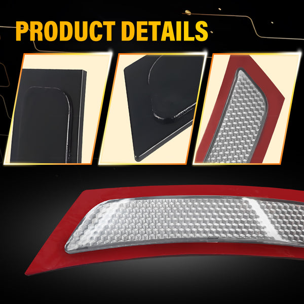 Clear Bumper Reflector Side Marker Light for BMW 5 Series F10 2011-2016