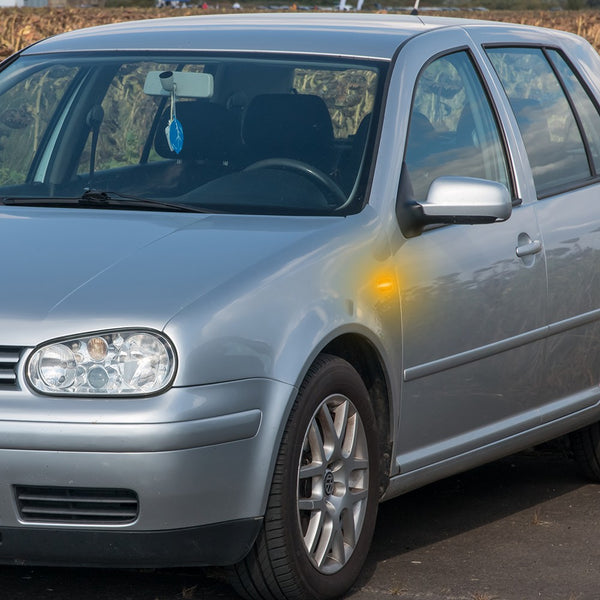 Clear Dynamic LED Side Marker Light for VW Golf MK4/Jetta/Passat, Front Fender