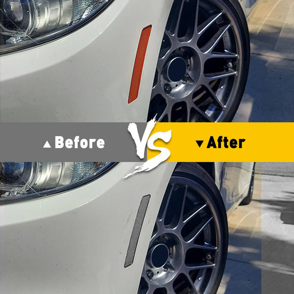 Clear Front Bumper Reflector Side Marker For 2012-2015 BMW F30 F31