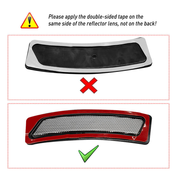 Clear Front Bumper Reflector Side Marker For 2012-2015 BMW F30 F31