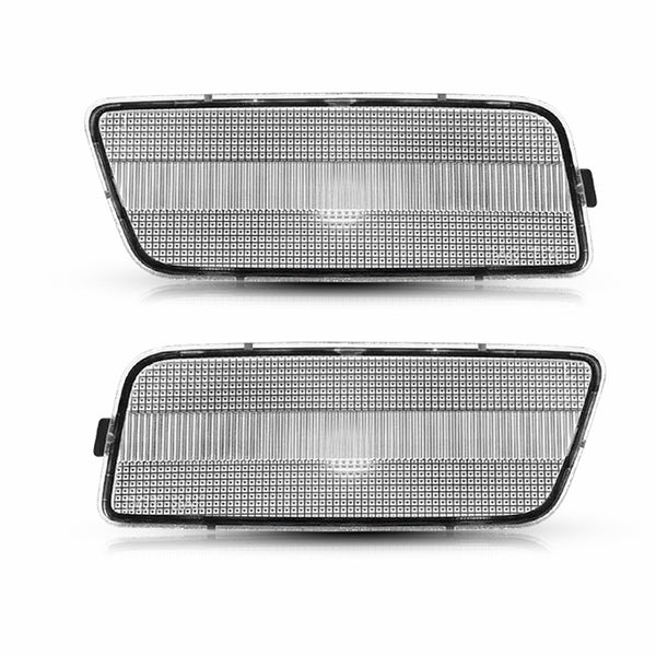 Clear LED Side Marker Light Housing for Volkswagen MK6 GTI 2010-2014, Front
