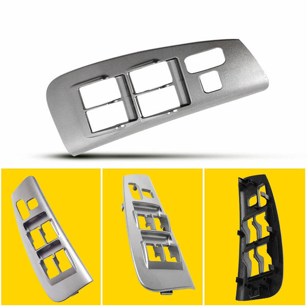 Driver Side Window Switch Bezel Plate For 2003-2008 Toyota Matrix, Pontiac Vibe etc.