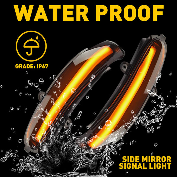 Dynamic LED Side Mirror Turn Signal Light For 2000-2007 Mercedes Benz C W203/C T-Modell/CL 203