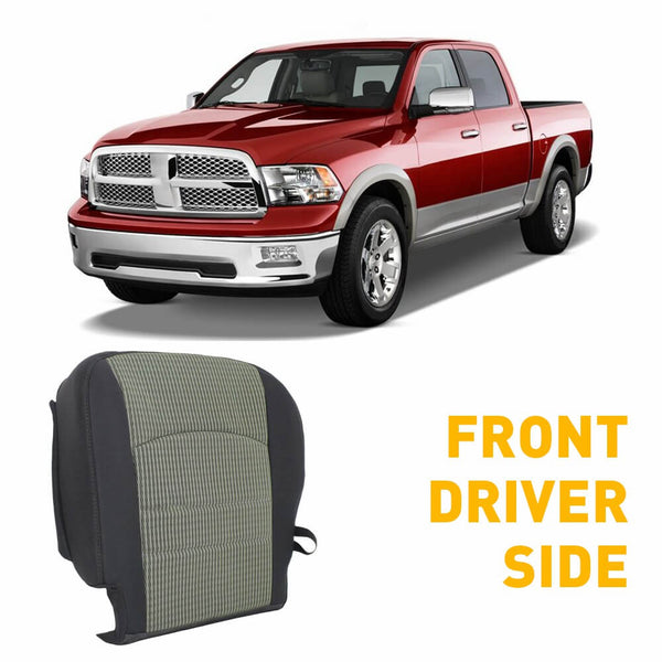 For 2009 - 2012 Dodge Ram 1500 2500 3500 4500 5500 Driver Side Bottom Cloth Seat Cover