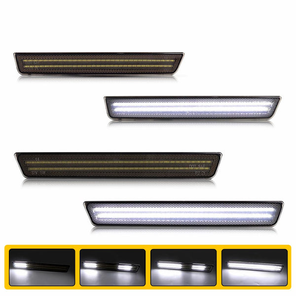 Front LED Side Marker Light for Dodge Challenger 2015-2022, Dynamic