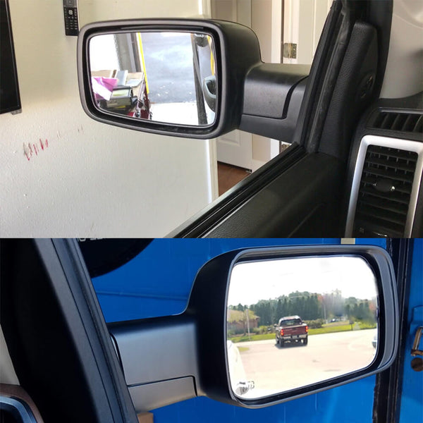 Heated Mirror Glass for 2010-2019 Dodge Ram 1500 2500, 2019 Ram 1500 Classic (Left & Right)