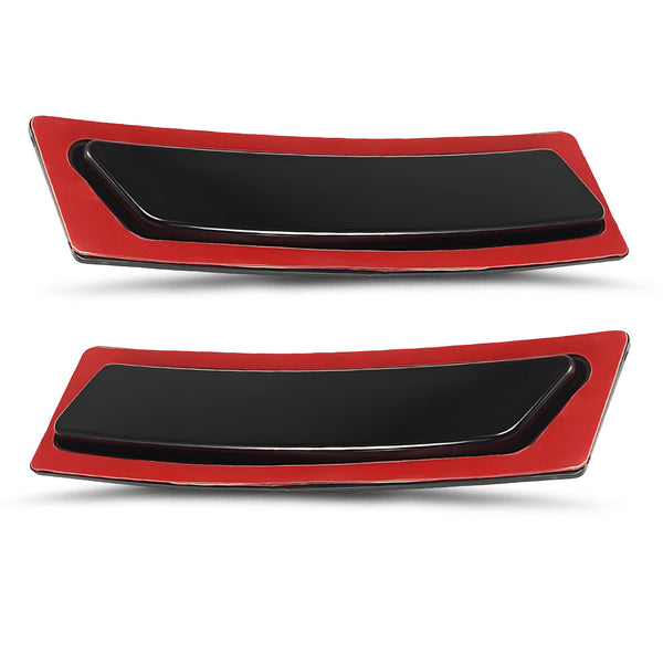 L&R Smoked Bumper Reflector Side Marker Light Reflector for BMW F30/F32/F36 M Sport