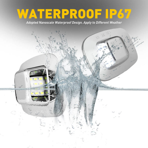 LED License Plate Lights For 1988-2000 Chevrolet C/K 1500 | 2500 | 3500 Pickup