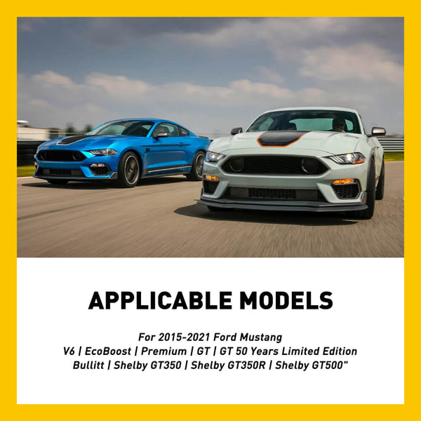 LED License Plate Lights Tag Light Lamp Assembly for 2015-2022 Ford Mustang