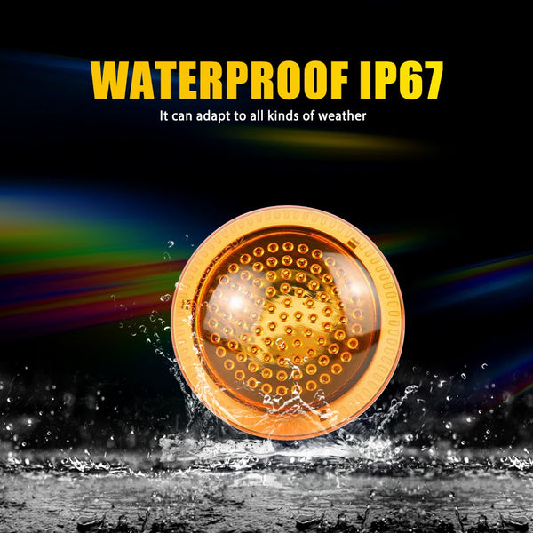 LED Side Marker Light Amber Repeater Housing for Ford Transit Connect 2010-2021