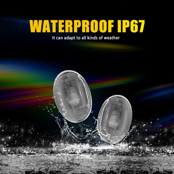 LED Side Marker Light Clear for MINI Cooper R55 R56 R57 R58 R59 (2nd Gen) 2005-2015