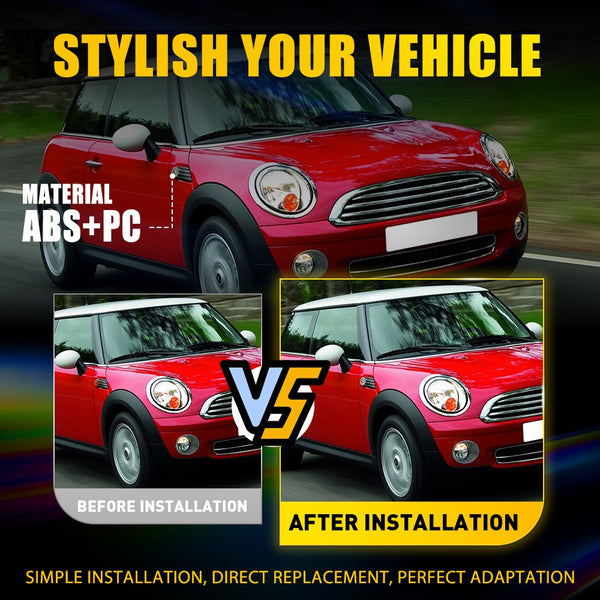 LED Side Marker Light Clear for MINI Cooper R55 R56 R57 R58 R59 (2nd Gen) 2005-2015