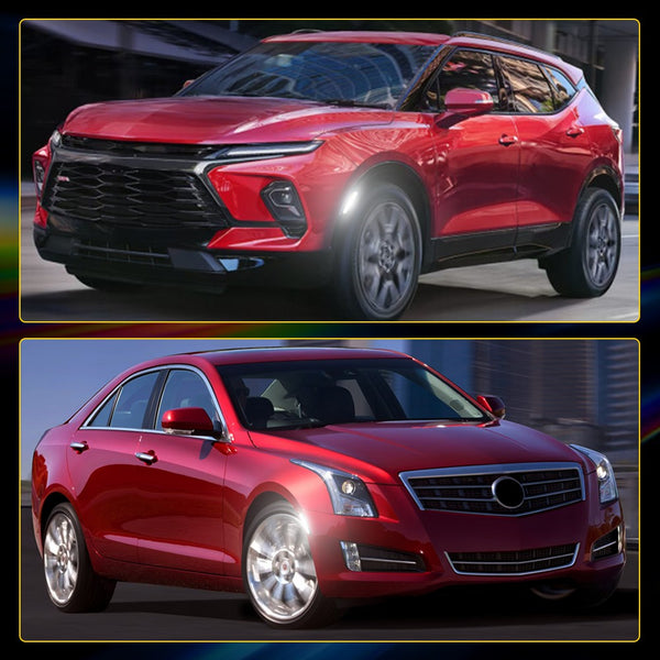 LED Side Marker Light for Chevrolet Blazer 2019-2021, White, Front Bumper