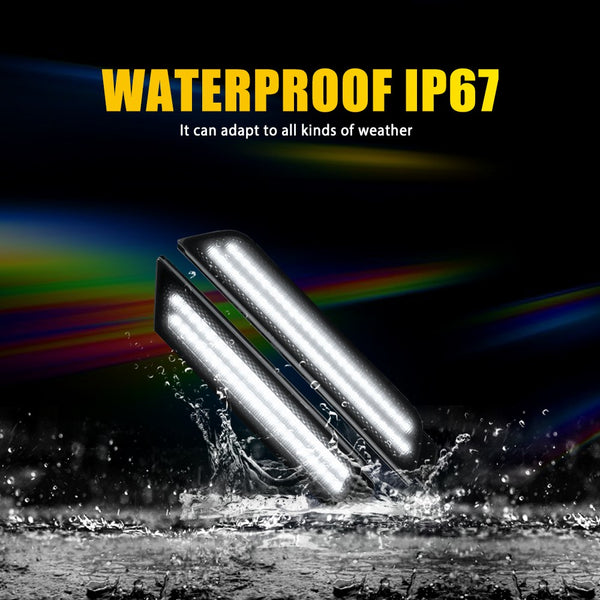 LED Side Marker Light for Chevrolet Camaro 2010-2015, Dynamic, Front & Rear