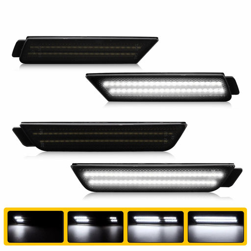 LED Side Marker Light for Chevrolet Camaro 2010-2015, Dynamic, Front & Rear