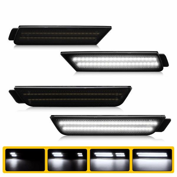 LED Side Marker Light for Chevrolet Camaro 2010-2015, Dynamic, Front & Rear