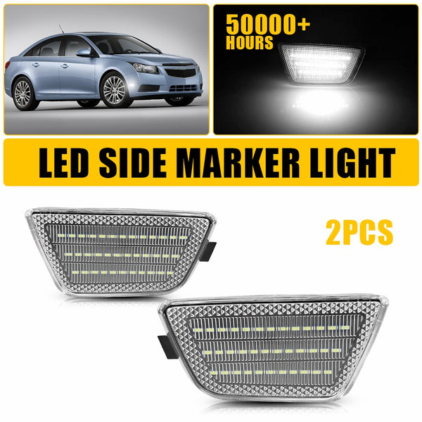LED Side Marker Light for Chevrolet Cruze 2011-2015, Front Right (Passenger)