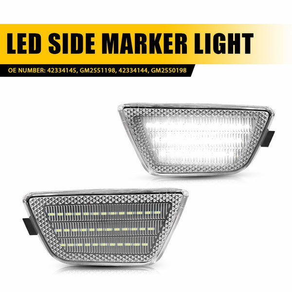 LED Side Marker Light for Chevrolet Cruze 2011-2015, Front Right (Passenger)