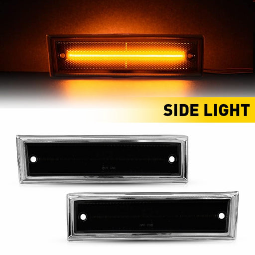 LED Side Marker Light for Chevy K5 Blazer/Suburban & GMC Jimmy 1981-1991, Front