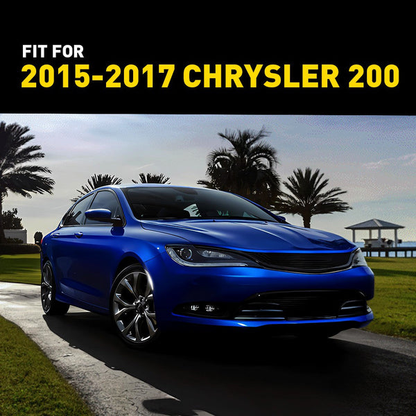 LED Side Marker Light for Chrysler 200 2015-2017, Smoked Lens, Front L&R