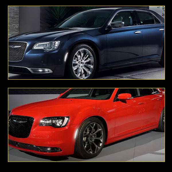 LED Side Marker Light for Chrysler 300 2015-2023, White, Front, Smoked Lens