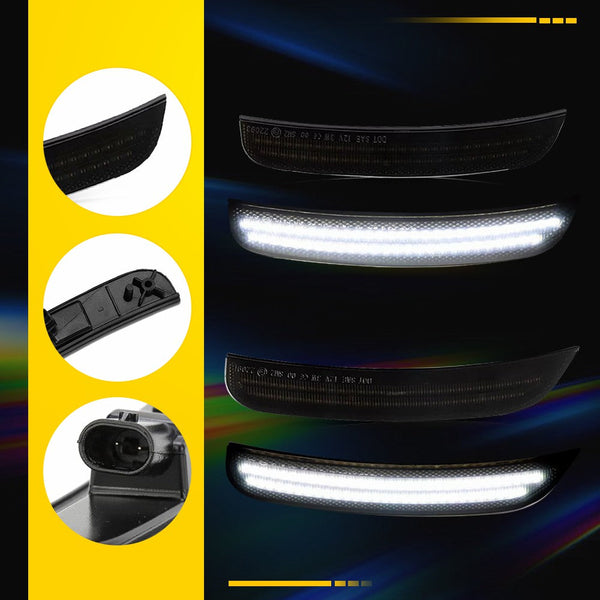 LED Side Marker Light for Chrysler 300/300C/300S 2015-2023, Front & Rear