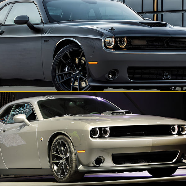 LED Side Marker Light for Dodge Challenger 2008-2014, Amber Lens, Fender