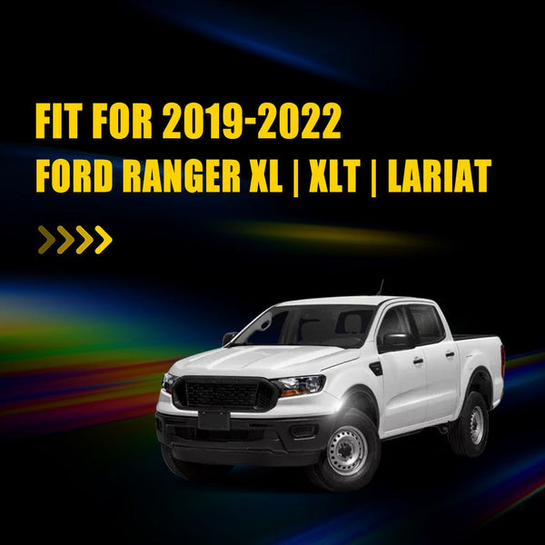 LED Side Marker Light for Ford Ranger 2019-2022, Smoked Lens, White, Front Fender