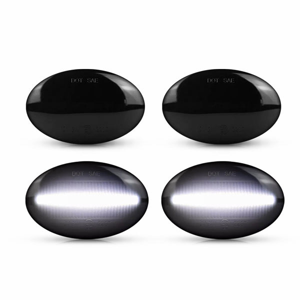 LED Side Marker Light for Ford Super Duty F-350/F-450/F-550, White, Side Fender, Dually Bed