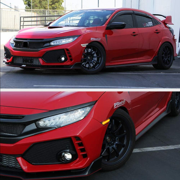 LED Side Marker Light for Honda Civic 2016-2021, Sequential Switchback Turn Signal